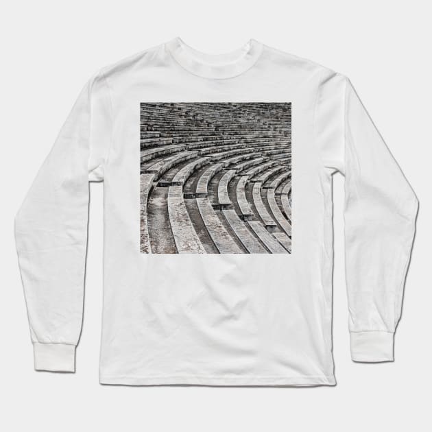 Marble Seats for your Derriere Long Sleeve T-Shirt by BrianPShaw